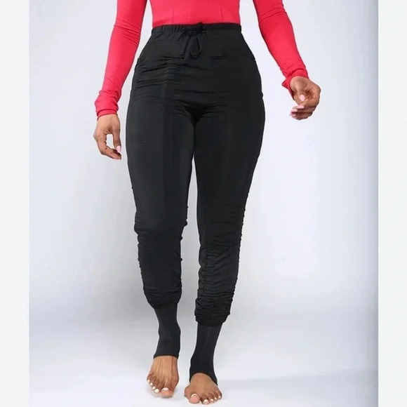 Agogie Women’s Performance Ruched Resistance Pants +40 Size XLarge Athletic - Picture 1 of 10